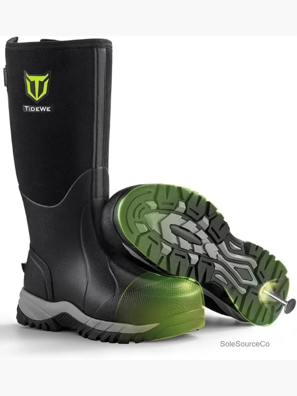 Steel Toe Waterproof Work Boots Men 7-13